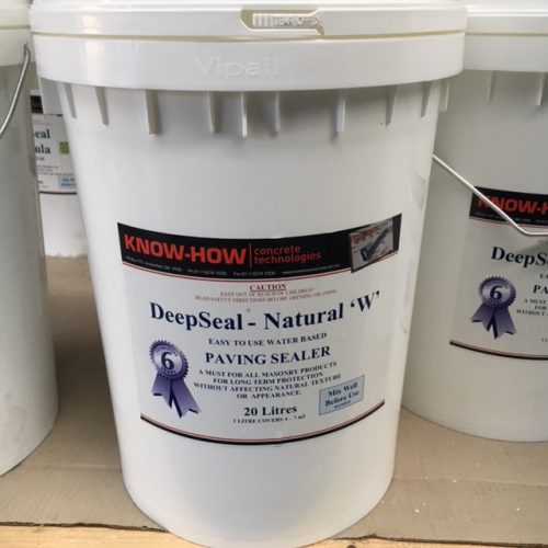 Natural finish concrete/pave sealer 20ltr BR Construction Supplies